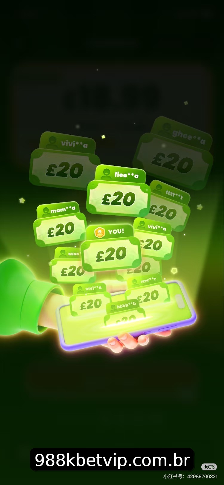 Interface do App 988k